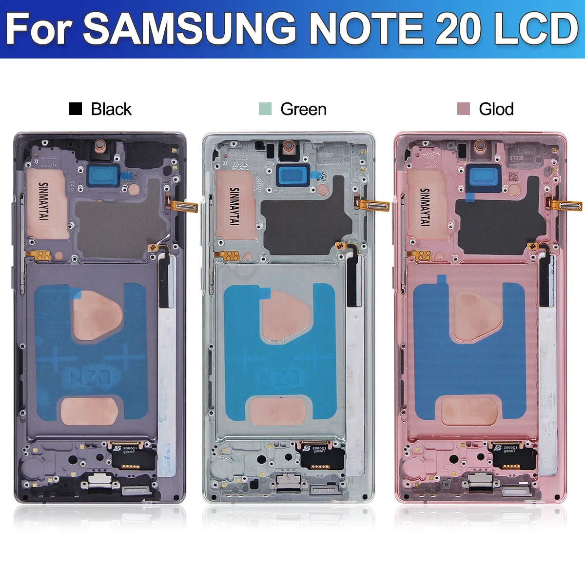 LCD For Samsung Galaxy Note20 N980F N980F/DS Lcd Display Digital Touch Screen for Samsung Galaxy Note 20 LCD Screen Assembly Samsung phone repair parts