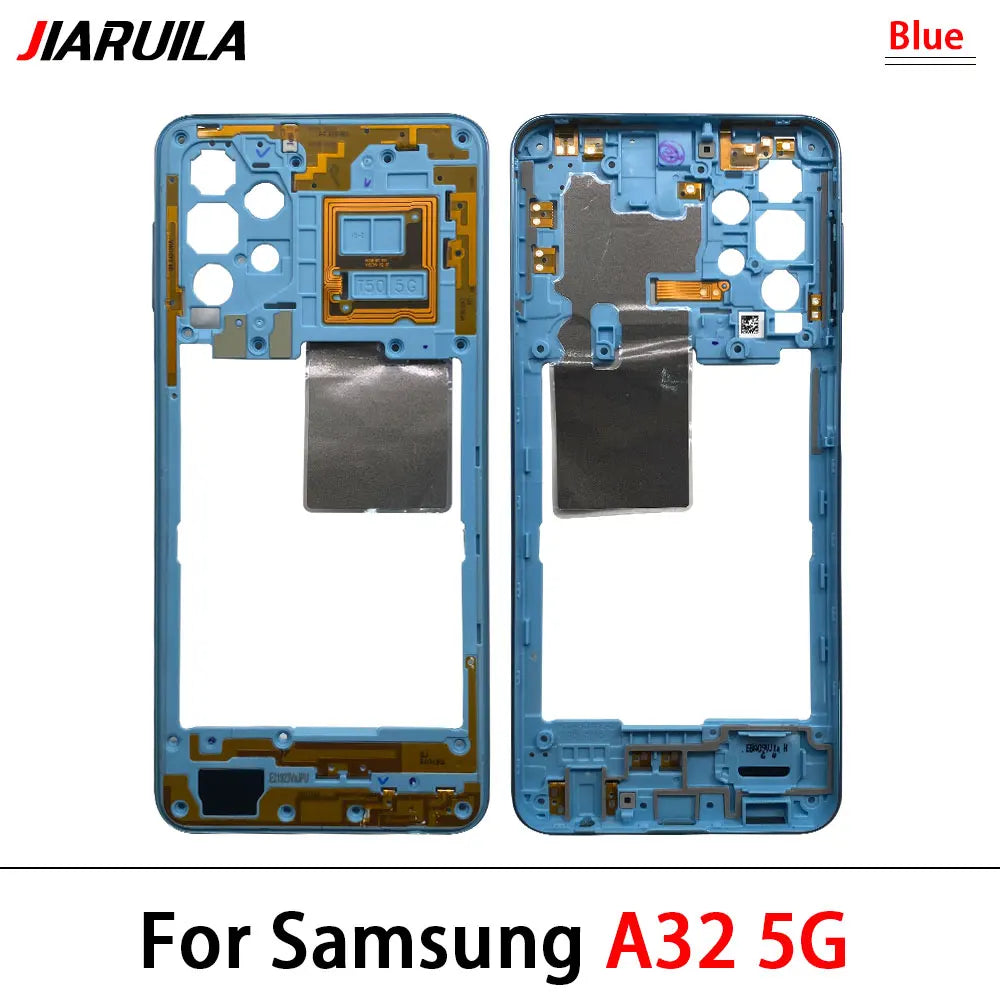 10Pcs, New For Samsung A22 A32 4G 5G A225F A226B A325F A326B Housing Middle Frame Bezel Middle Plate Cover Samsung phone repair parts