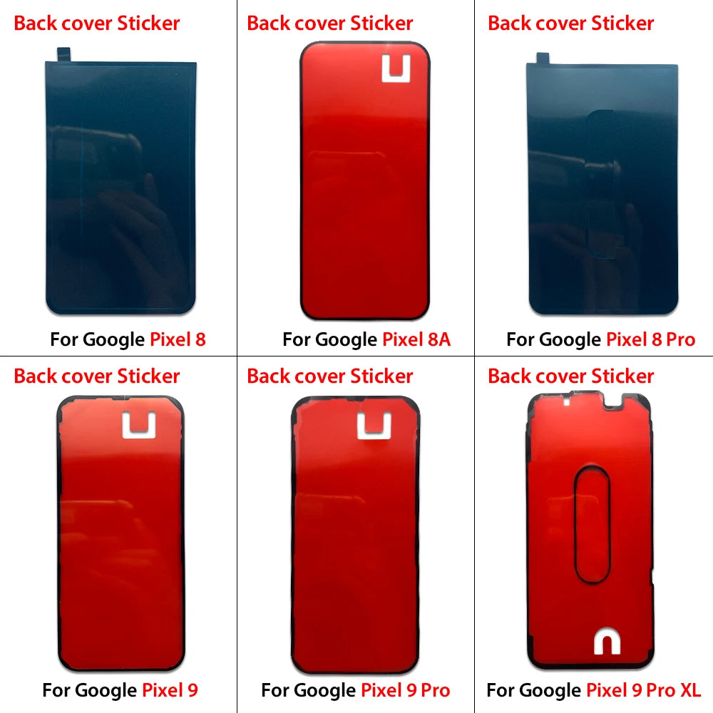 New Rear Back Sticker And LCD Screen Display Adhesive Front Tape Glue For Google Pixel 8 9 Pro XL Google Pixel phone repair parts
