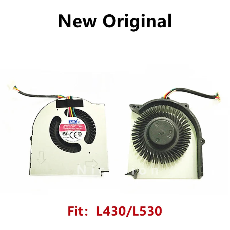 New Original For Laptop Lenovo Thinkpad L430 L530 Cooling Fan FRU PN:04W6891 04W6892 04W3747 04W3748 Lenovo laptop repair parts