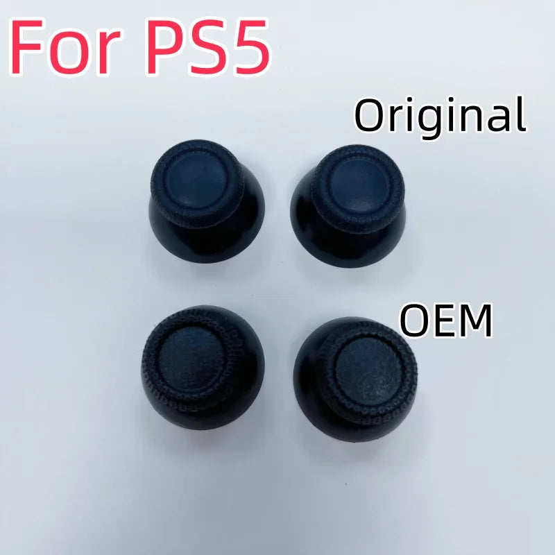 50pcs/lot Original New for Ps5 Gamepad Controller 3D Analog Button Thumb Stick Joystick Thumbstick Mushroom Cap Game console repair parts
