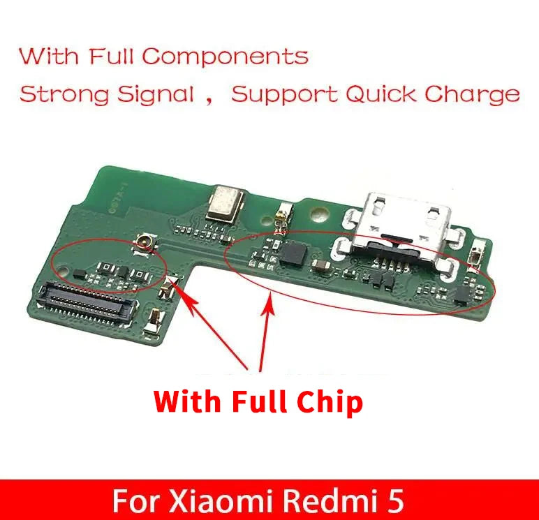 For Xiaomi redmi 3 3S 4 Pro 4X 5 5A 6 6A 7 7A 8 8A 9A 9T 9 10 10A 10C USB Charging Board Connector Dock Port Flex Cable Xiaomi  Xiao mi phone repair parts