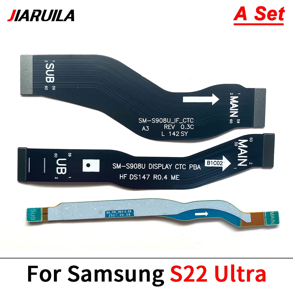 Main Board Mainboard LCD WiFi Signal Antenna Connector Board Flex Cable For Samsung S21 S22 S23 S24 S25 Plus Ultra 4G 5G Samsung phone repair parts