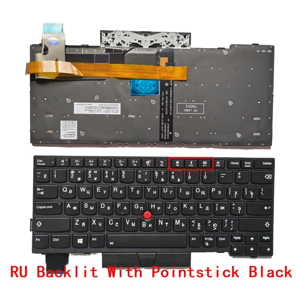 US Russian Spanish Latin Backlit Keyboard For Lenovo Thinkpad X280 A285 X395 X390 /L13 gen 1 L13 Yoga gen 1/X13 Gen 1/L13 gen 2 Lenovo laptop repair parts