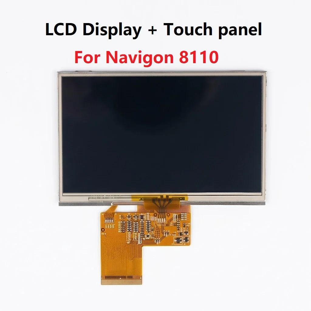 LCD Display With Touch panel For Navigon 8110 Screen Repair Parts Other Brand tablet repair parts