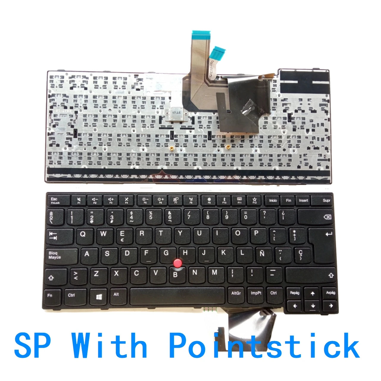 New US Spanish Arab Laptop Keyboard For Lenovo Thinkpad E470 E470C E475 Notebook PC Replacement 01AX080 Lenovo laptop repair parts