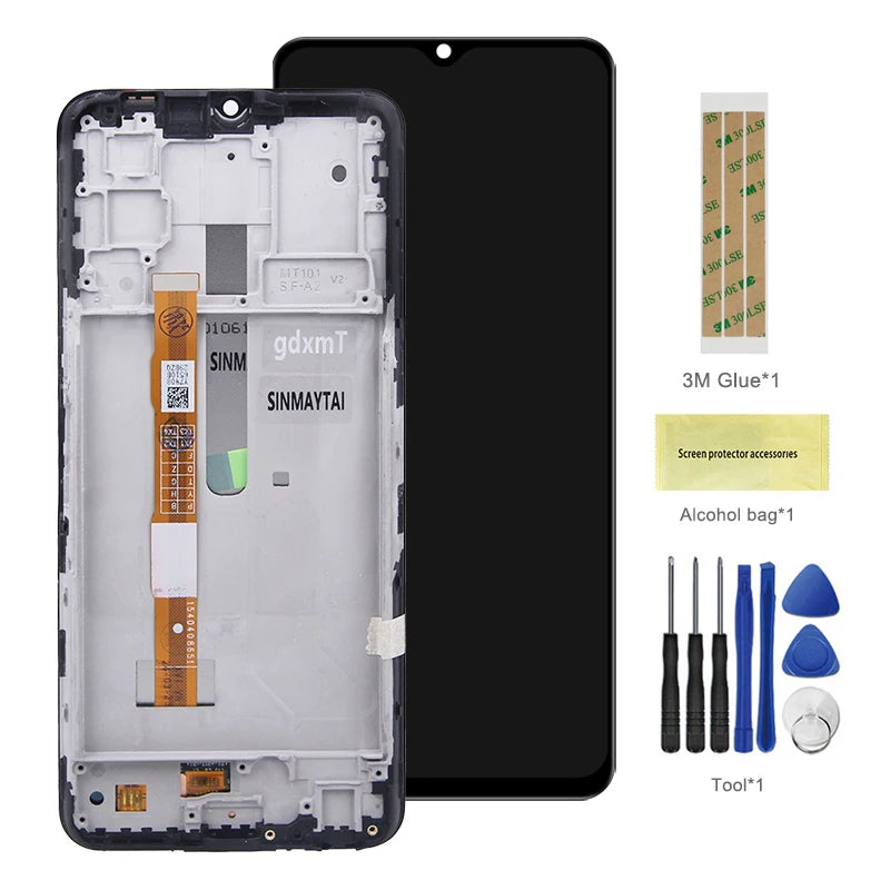 6.58'' Y72 5G Display Screen For Vivo Y72 LCD V2041 Display Touch Digitizer Assembly Replacement Parts With Frame LCD Screen Vivo phone repair parts