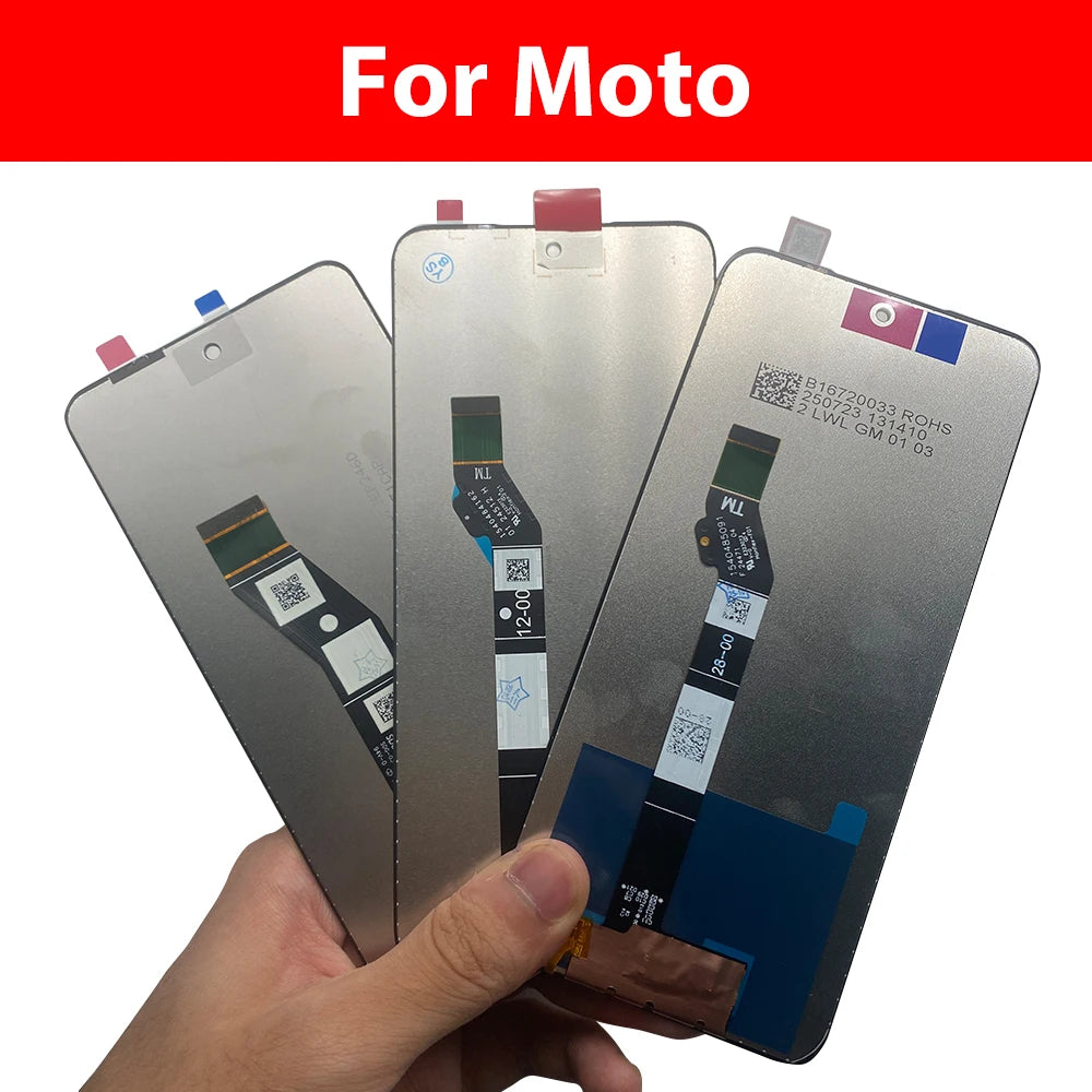 LCD Display Touch Screen Digitizer Assembly For Motorola Moto G04 G04s G05 G13 G14 G15 G23 G73 G24 G34 G35 G55 G75 G85 G86 G96 Motorola phone repair parts