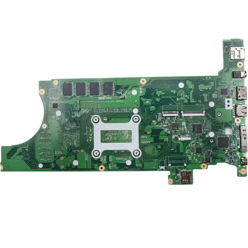 Laptop Motherboard For Lenovo Thinkpad T490 T590 NM-B901 With CPU I7-8565 I5-8365 RAM 8G 16G 01YT413 02HK937 DDR4 100% Tested Lenovo laptop repair parts
