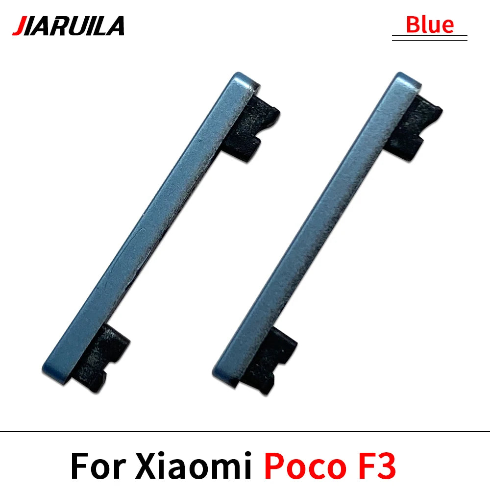 New For Xiaomi Poco F1 F2 Pro F3 F4 5G SIde Volume Button + Power ON / OFF Buttton Key Set Replacement Parts  Xiaomi  Xiao mi phone repair parts