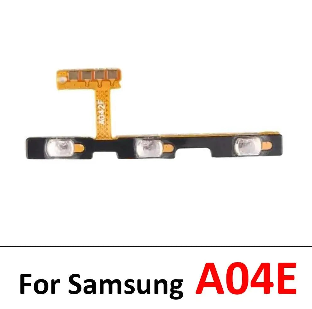 For Samsung A04 A04s A04E A14 4G 5G A145 A145F A145P A146 A146P A146B Power Switch On Off Button Volume Key Button Flex Cable Samsung phone repair parts