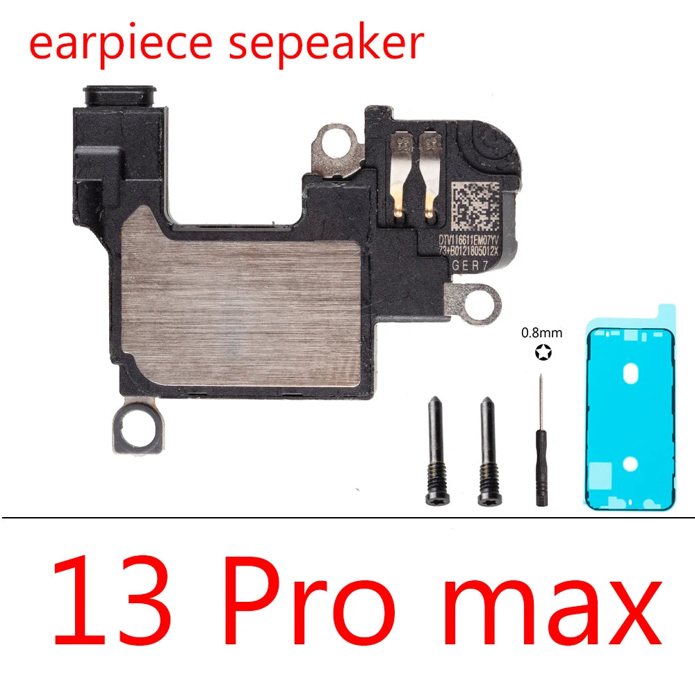1set Loud  Sound Speaker Buzzer For iPhone 13 Pro max 13 mini Ear Sound Speaker Flex Cable iPhone phone repair parts