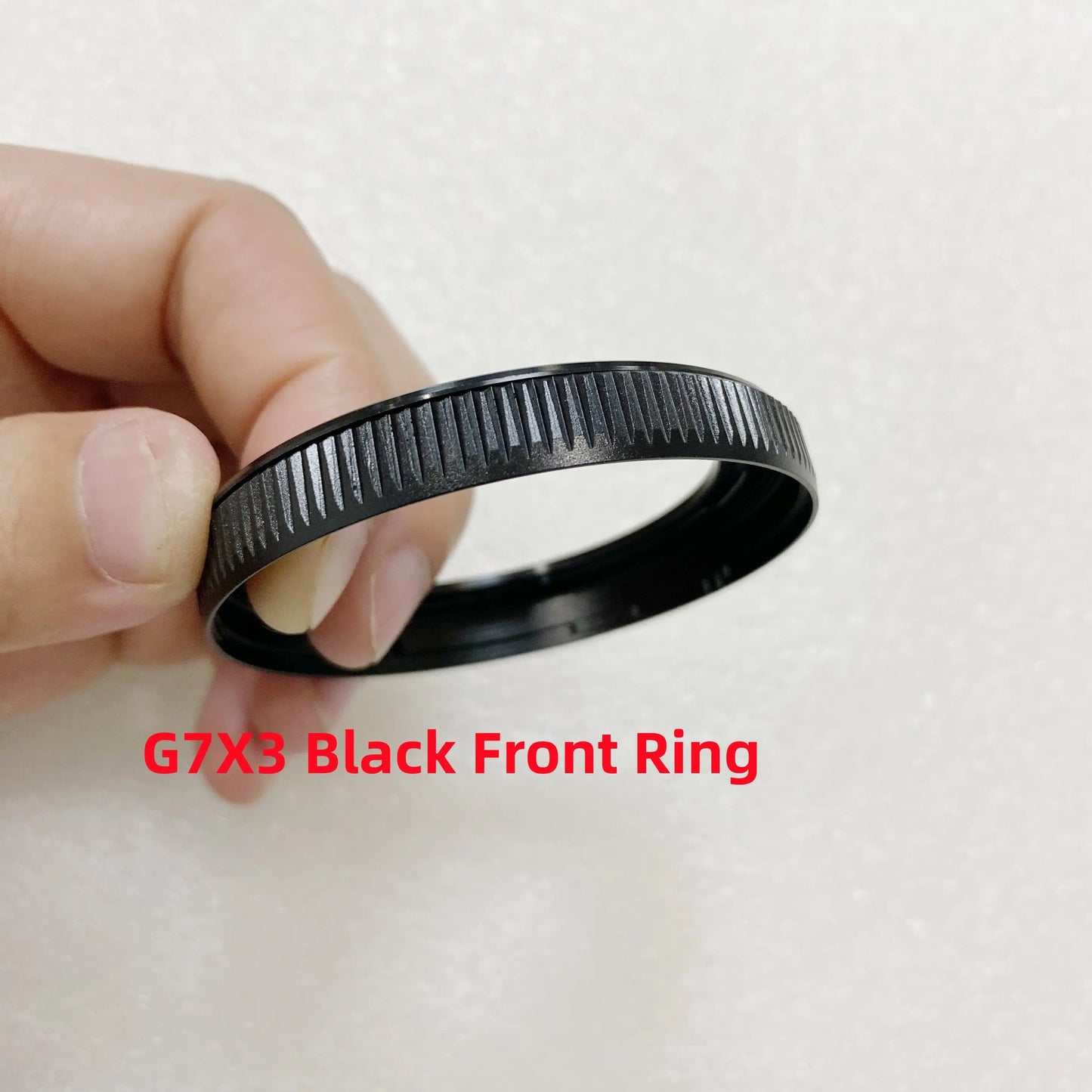 New Black G7Xiii Lens Front Ring for Canon G7X3 G7X Mark III Front Cover Shell Ring Replacement Parts  Digital Camera repair parts