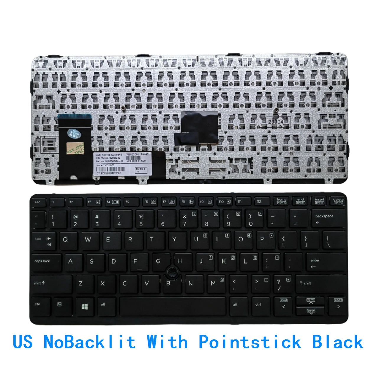 New US Spanish Language  Backlit Keyboard For HP Elitebook 820 G1 820 G2 Notebook PC Replacement Keyboard HP laptop repair parts