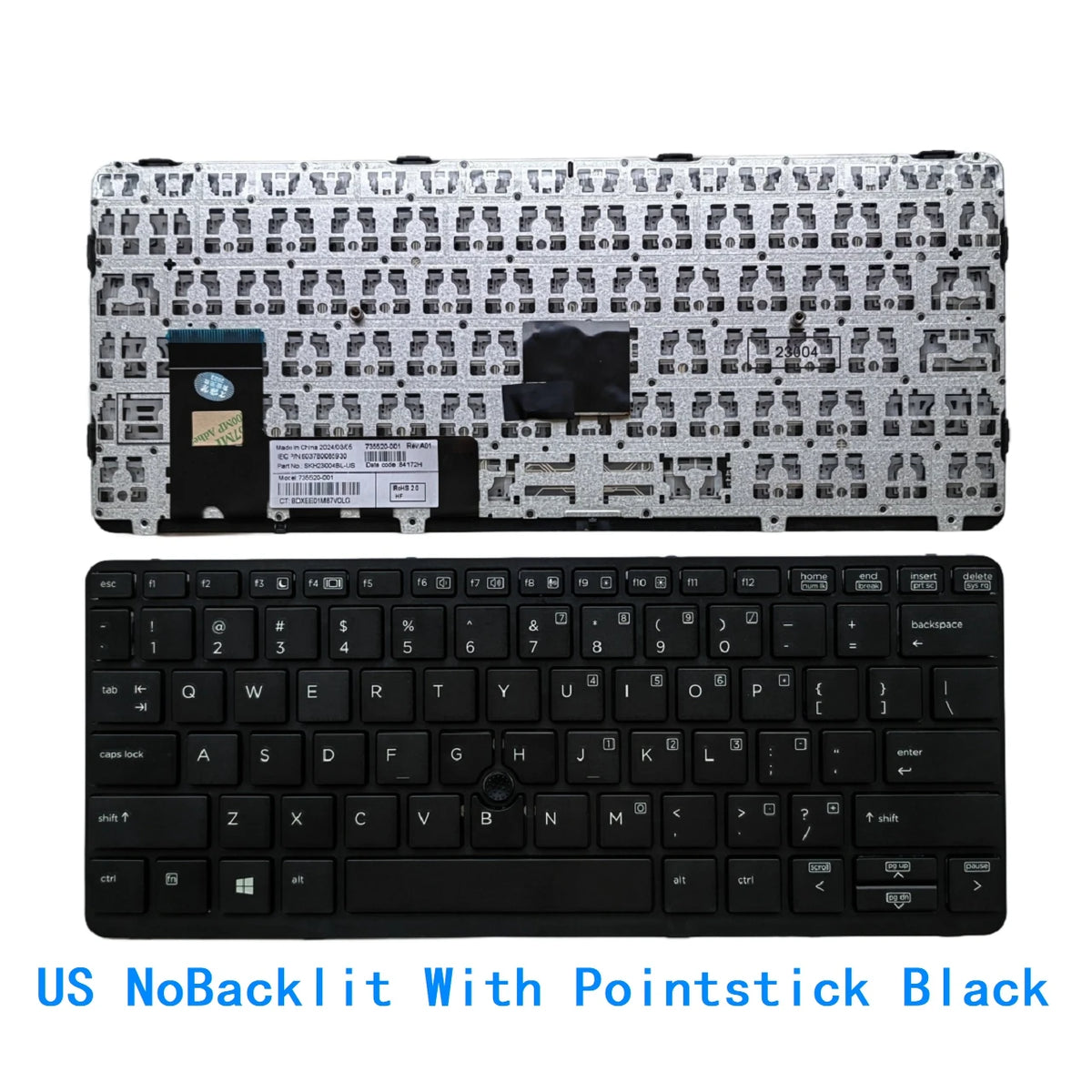 New US Spanish Language  Backlit Keyboard For HP Elitebook 820 G1 820 G2 Notebook PC Replacement Keyboard HP laptop repair parts