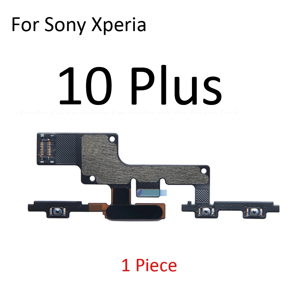 Switch Power ON OFF Key Mute Silent Volume Button Ribbon Flex Cable Parts For Sony Xperia Pro I 10 II III Lite Plus V VI Sony phone repair parts
