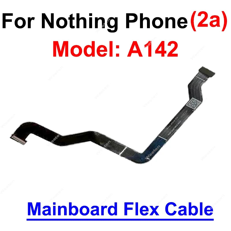 USB Charger Port Flex Cable For Nothing Phone 1 2 2A Motherboard Flex Cable Mainboard LCD Screen Flex Cable Connector Parts  Other Brand phone repair parts