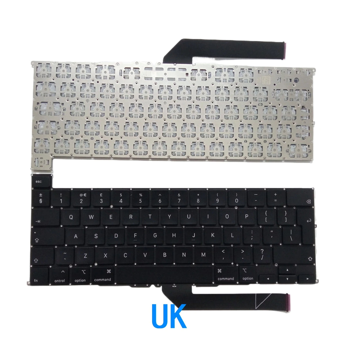 New US Russian Spanish UK Arab Language  Keyboard For Apple MacBook Pro Retina 16" A2141 2019 Year Replacement Keyboard MACBOOK laptop repair parts