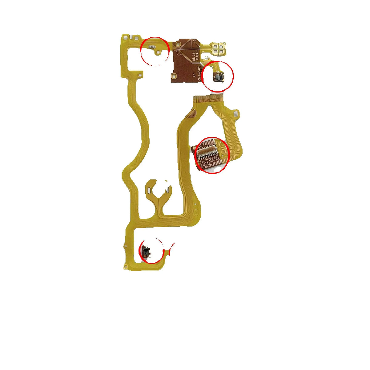 New IXUS255 Lens Back Flex Cable with Sensor for Canon IXUS255 Camera Lens Cable Repair Parts Digital Camera repair parts