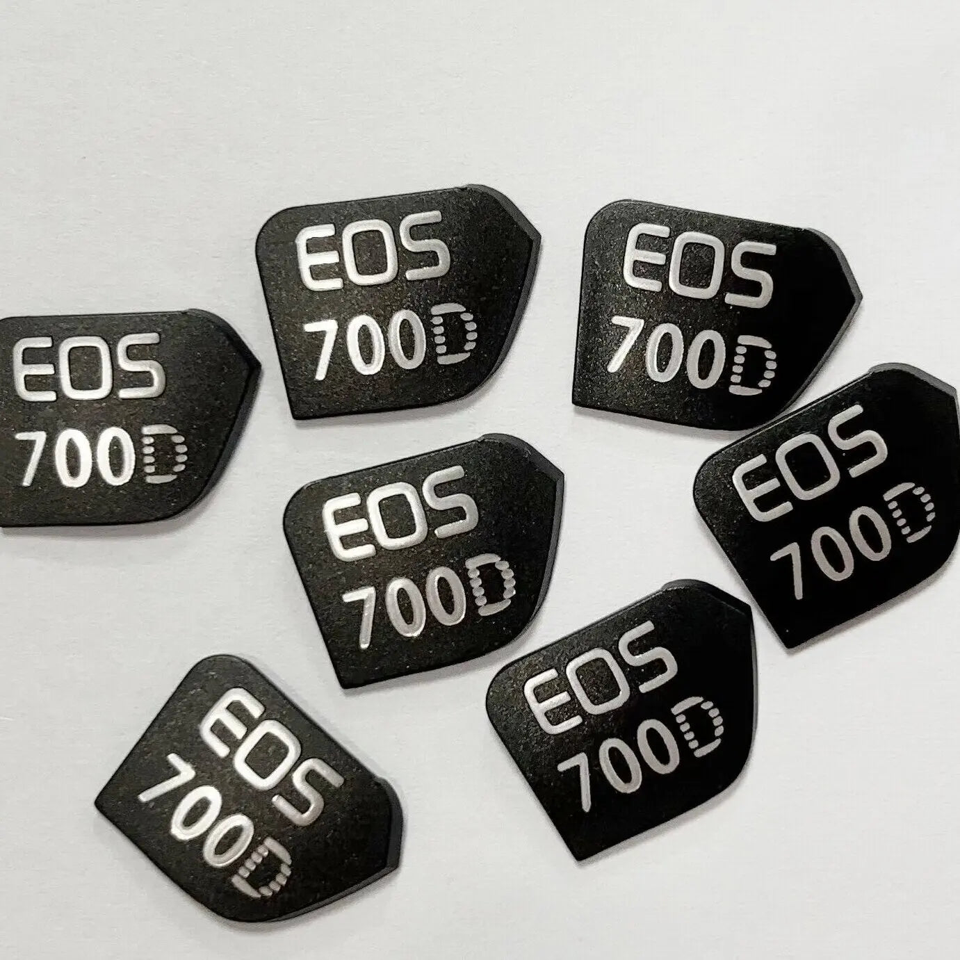 1PCS New Body Shell LOGO For Canon EOS 600D 650D 700D 850D Camera Body LOGO Replacement Parts Digital Camera repair parts