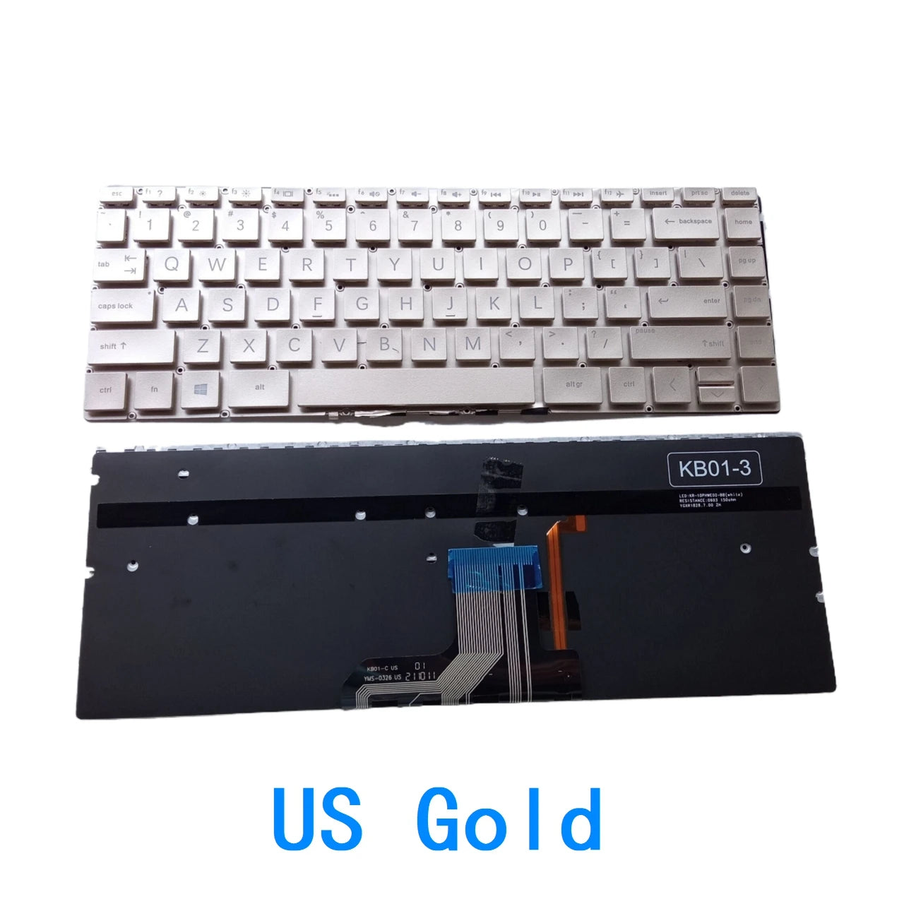 New US Russian Latin language  Backlit Keyboard For HP Pavilion 13-AN Spectre 13-AP Envy 13-AG 13M-AG 13-AH 13-AQ 13-AR HP laptop repair parts