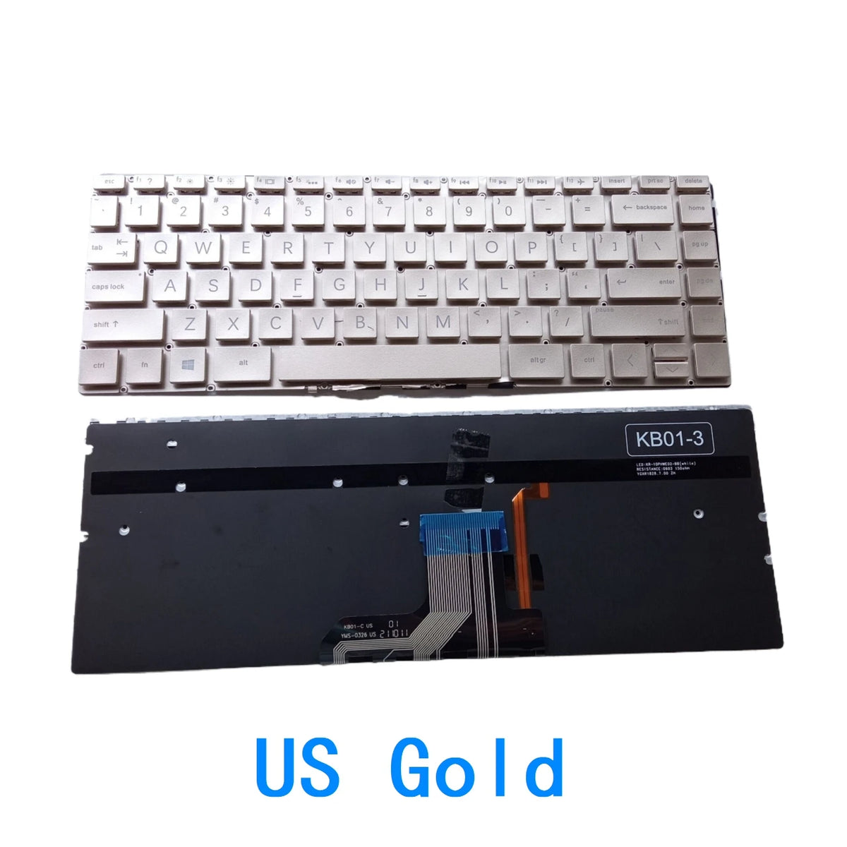 New US Russian Latin language  Backlit Keyboard For HP Pavilion 13-AN Spectre 13-AP Envy 13-AG 13M-AG 13-AH 13-AQ 13-AR HP laptop repair parts