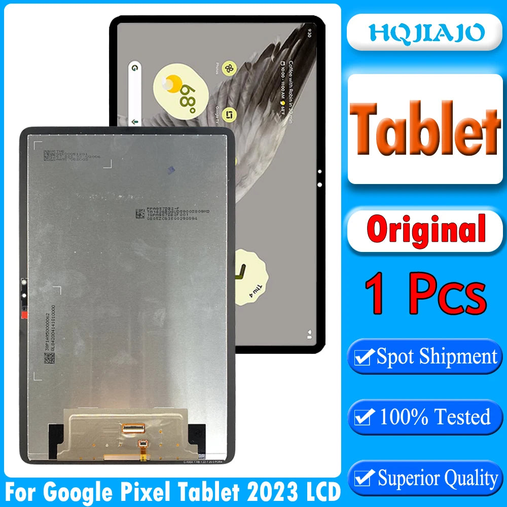 10.95" IPS LCD For Google Pixel Tablet LCD Display Touch Screen Touch Panel Glass Sensor Digitizer Assembly Replacement Tablet repair parts