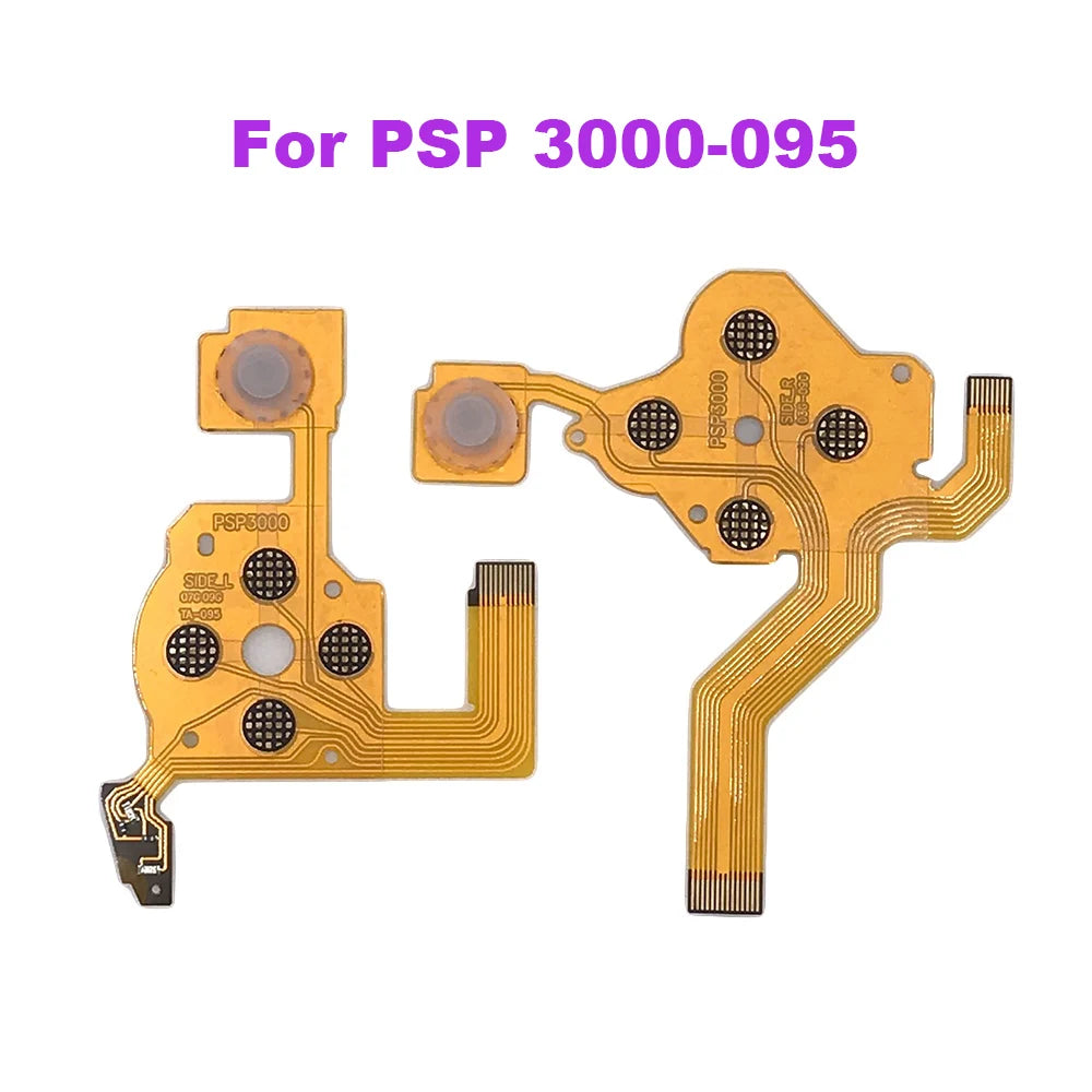 1-20pcs For Playstation PSP 2000 PSP 3000 095 Replacement Part Left Right Button Controller Ribbon Flex Cable Repair Parts Game console repair parts