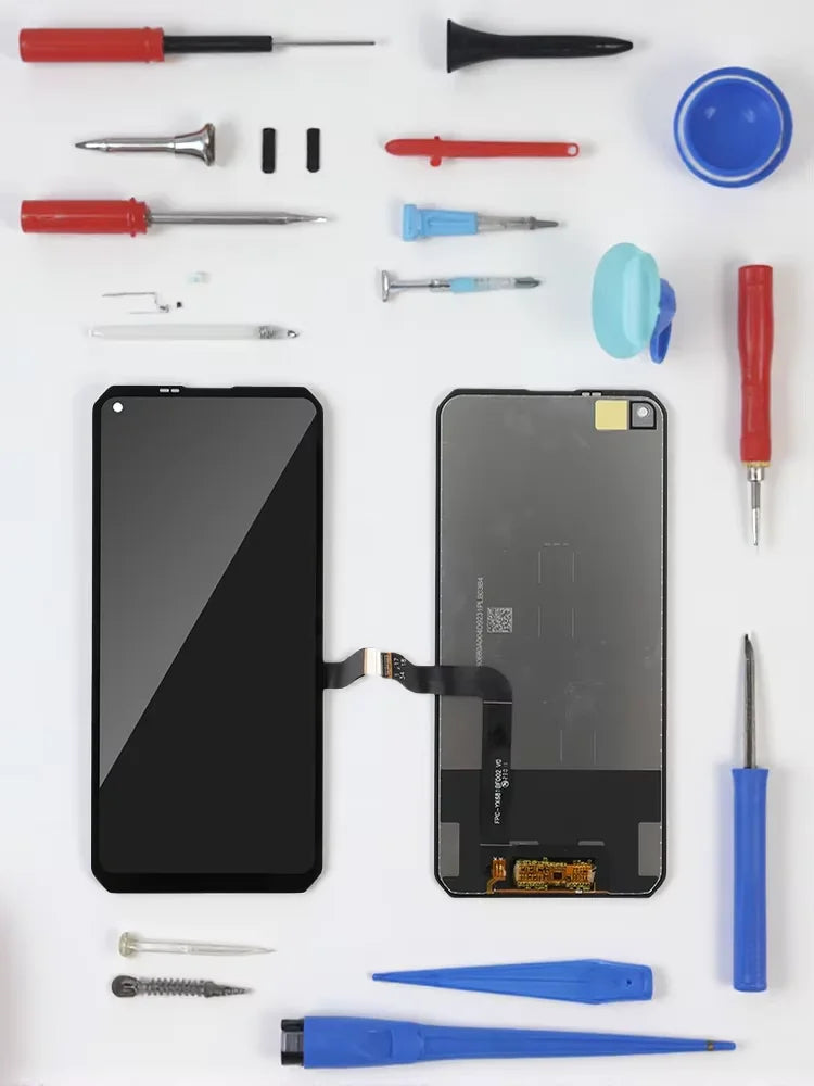 New LCD For Unihertz 8849 Tank 1 Display and Touch Screen Digitizer Assembly Replacement Display LCD Free Disassemble Tools Other brand Phone repair parts
