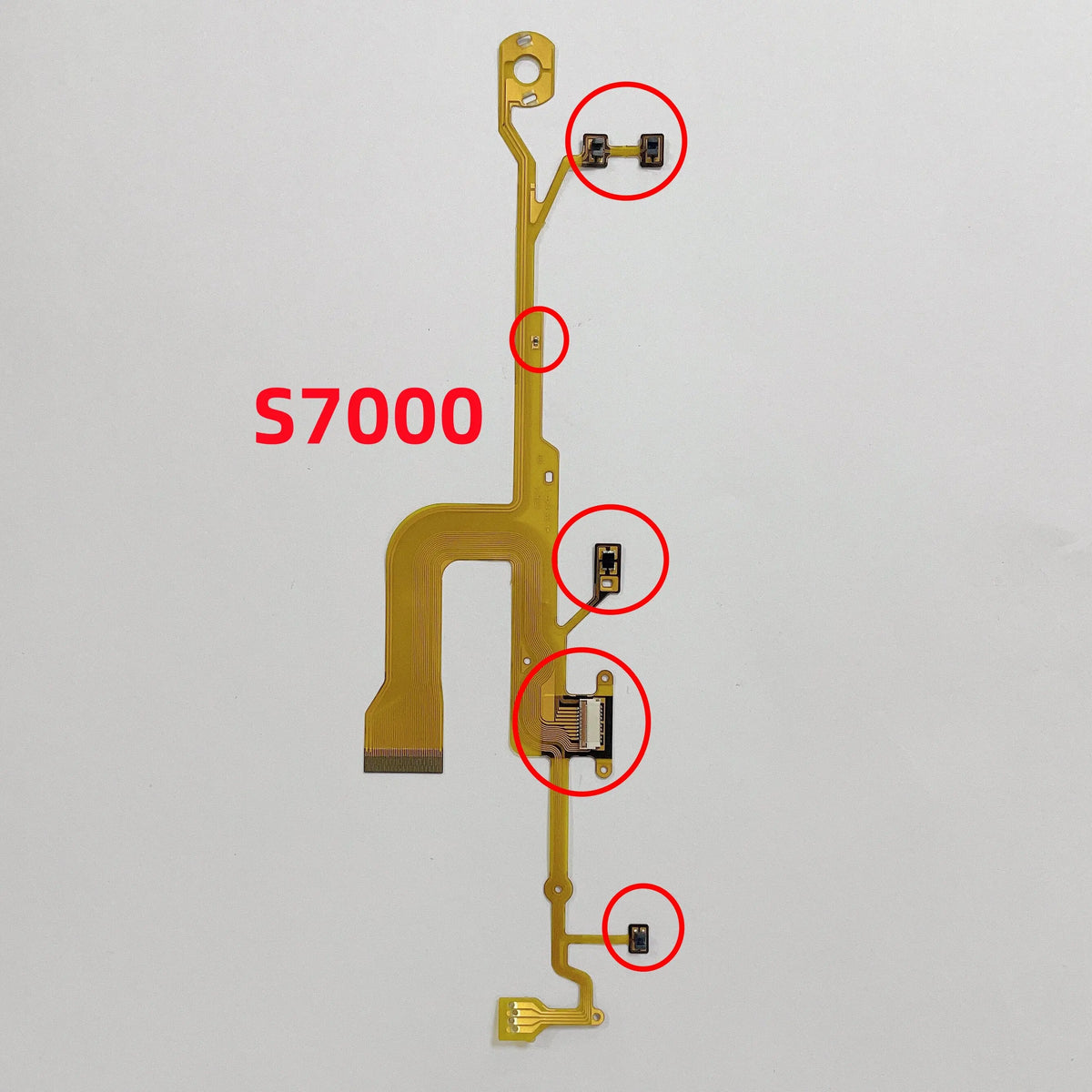 New S7000 Lens Back Flex Cable with Sensor and IC for Nikon S7000 Lens Cable Replacement Part Digital Camera repair parts