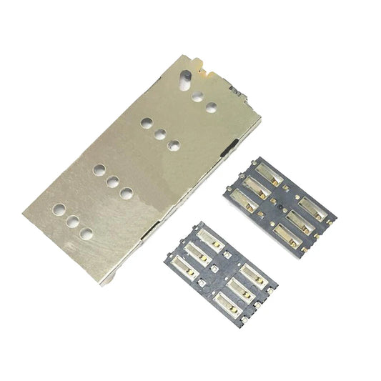 NWT Genuine Sim Card tray For Sony xperia C3 S55T S55U D2502 D2533 Sim Card slot For Sony C3 Sim card reader holder replacement Sony phone repair parts