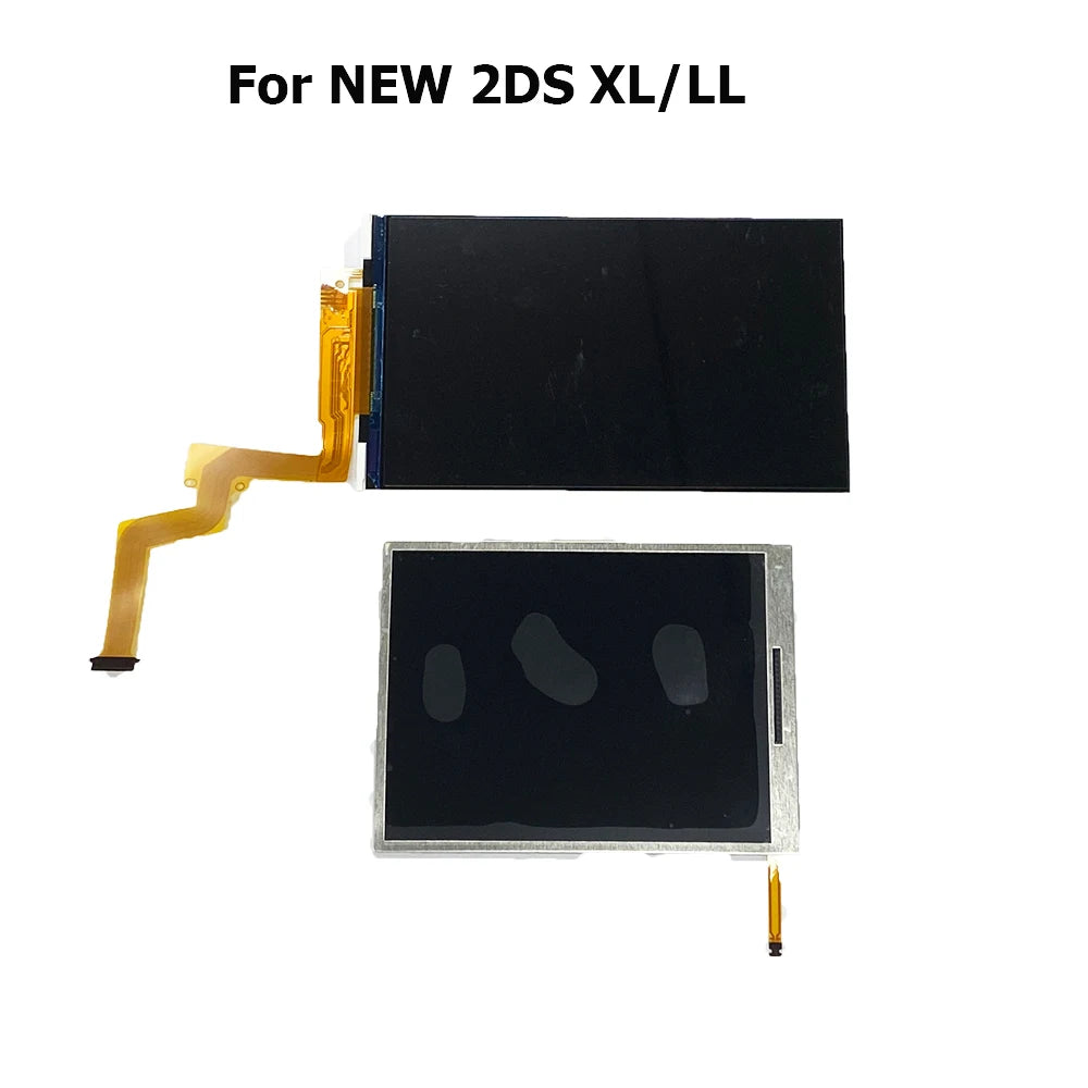 1/2PCS Replacement LCD Screen Display for New 2DS XL LL Top Upper  Screen Bottom Lower LCD Display Parts  Game console repair parts