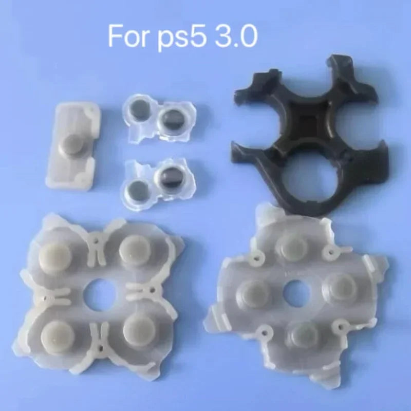 25sets Silicone Conductive Rubber Adhesive Button Pad Keypads Set for PS5 3.0 V3 Controller Gamepad Game console repair parts
