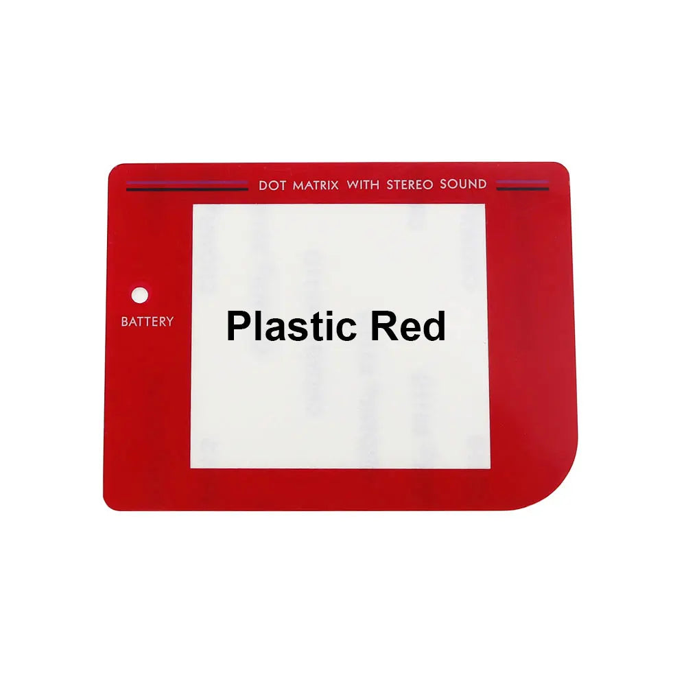 1Piece Plastic Glass Screen Lens Cover For Gameboy Plastic Glass GB DMG Game Lens Mirror Protector Cover Game console repair parts
