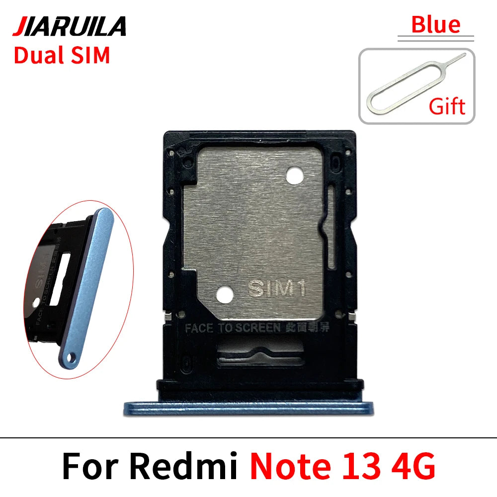 New For Xiaomi Redmi Note 13 Pro Plus 4G 5G SIM Card Tray Slot Holder Adapter Accessories  Xiaomi  Xiao mi phone repair parts