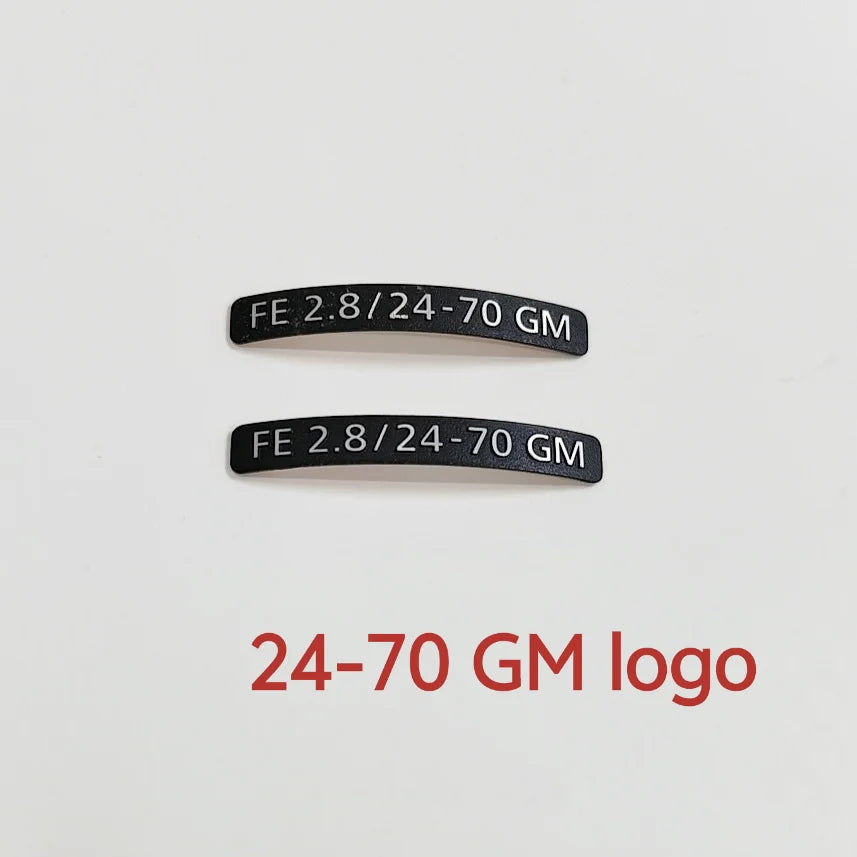 1PCS Original 24-70GM LOGO Nameplate for Sony FE 2.8 24-70 GM Lens Repair Parts  Digital Camera repair parts