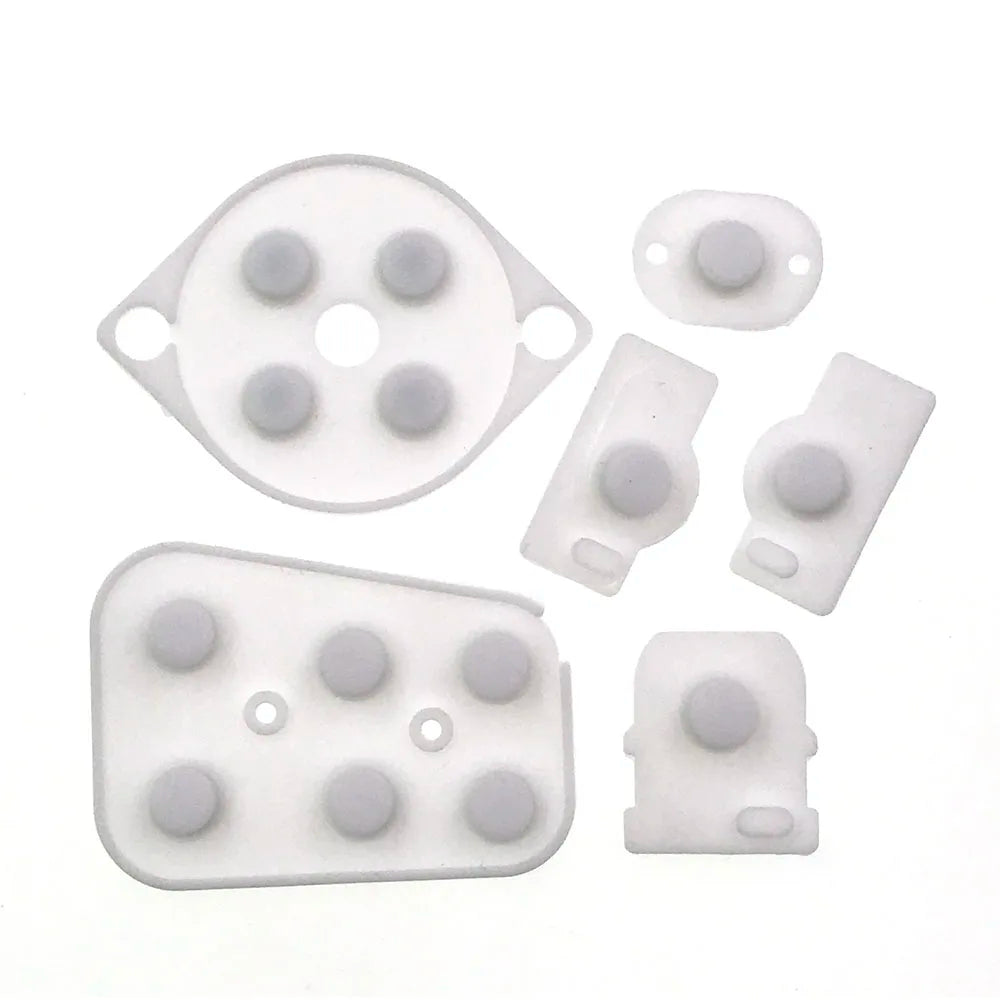 1-3-10set Silicone Rubber Conductive Buttons A B D-Dad For PS2 PS3 N64 XBOX 360 SS NS Switch Pro NGC SNES NES FC Repair Part Game console repair parts