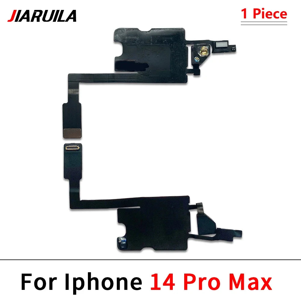 New For iPhone 13 14 15 16 17 Pro Max Front Ear Earpiece Speaker Proximity Light Sensor Flex Ribbon Cable iPhone phone repair parts