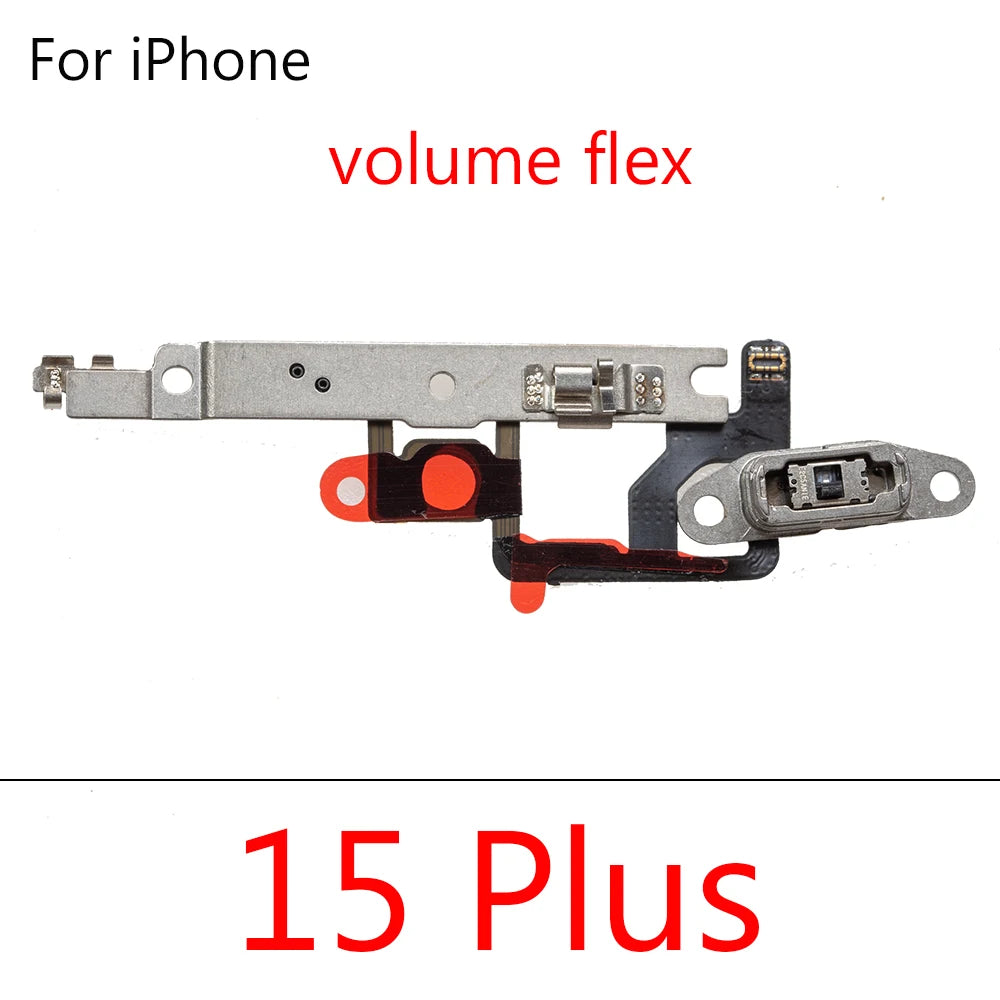 Power Switch On Off Mute Volume Button Flex Cable For iPhone 16 Plus Pro Max Promax Power On Off Volume Flex Repair Parts iPhone phone repair parts
