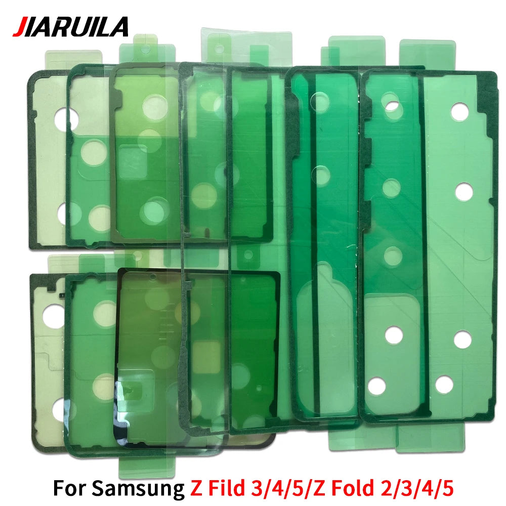 10Pcs/Lot, Back Glass Cover Rear Adhesive For Samsung Z Flip 3 4 5 6 / Z Fold 2 3 4 5 4G 5G  Seal Sticker Glue Repair Samsung phone repair parts