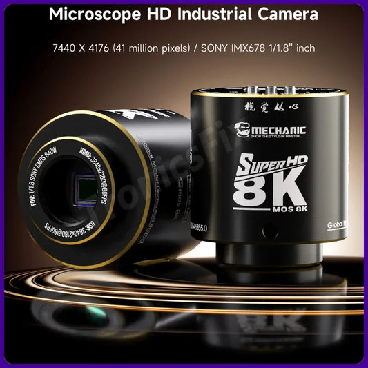 MECHANIC MOS-8K IMX678 1/1.8 Inches 7440 * 4176 (4100W Pixels) Support 4K/60 Frame Shooting Support TF Card 512GB Professional Repair Tools