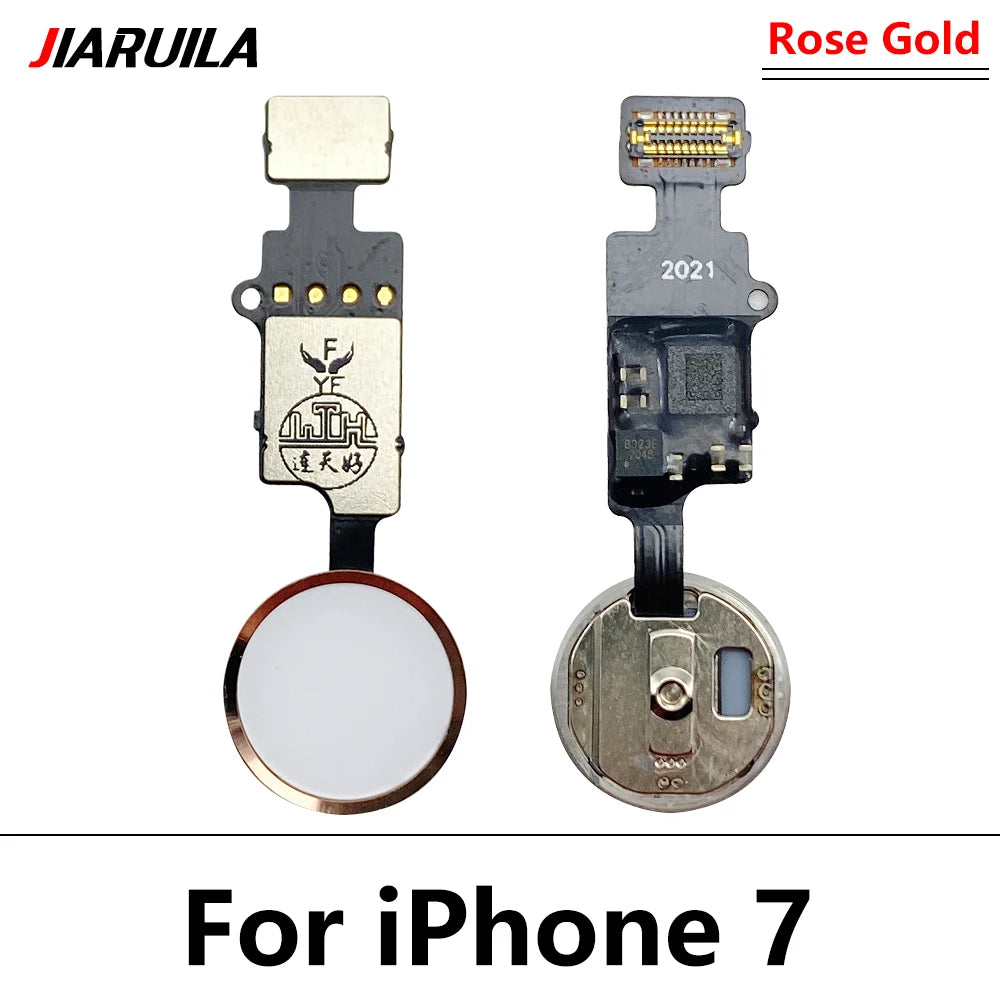 10Pcs/Lot, Universal Home Button with Flex Cable for iPhone 7G 7 Plus 8 8 plus Home button return functions Flex Cable iPhone phone repair parts