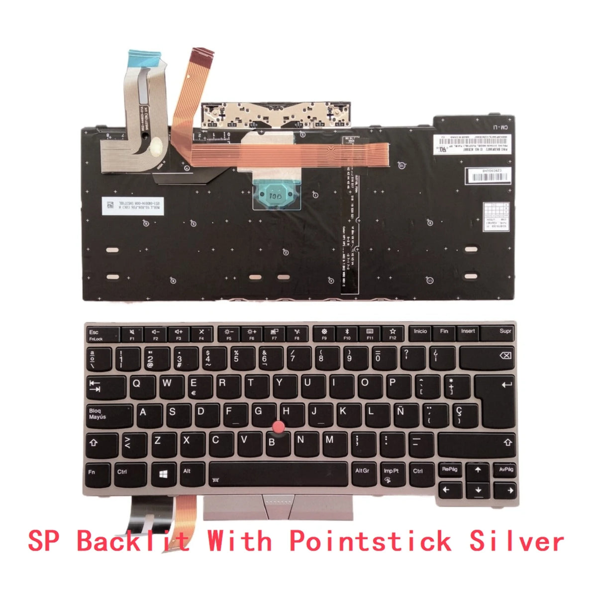 US RU SP AR BR Backlit Keyboard For Lenovo Thinkpad E480 E485 L480 L380 T490 E490 E495 L490 T495 yoga L390 T480S P43S Lenovo laptop repair parts