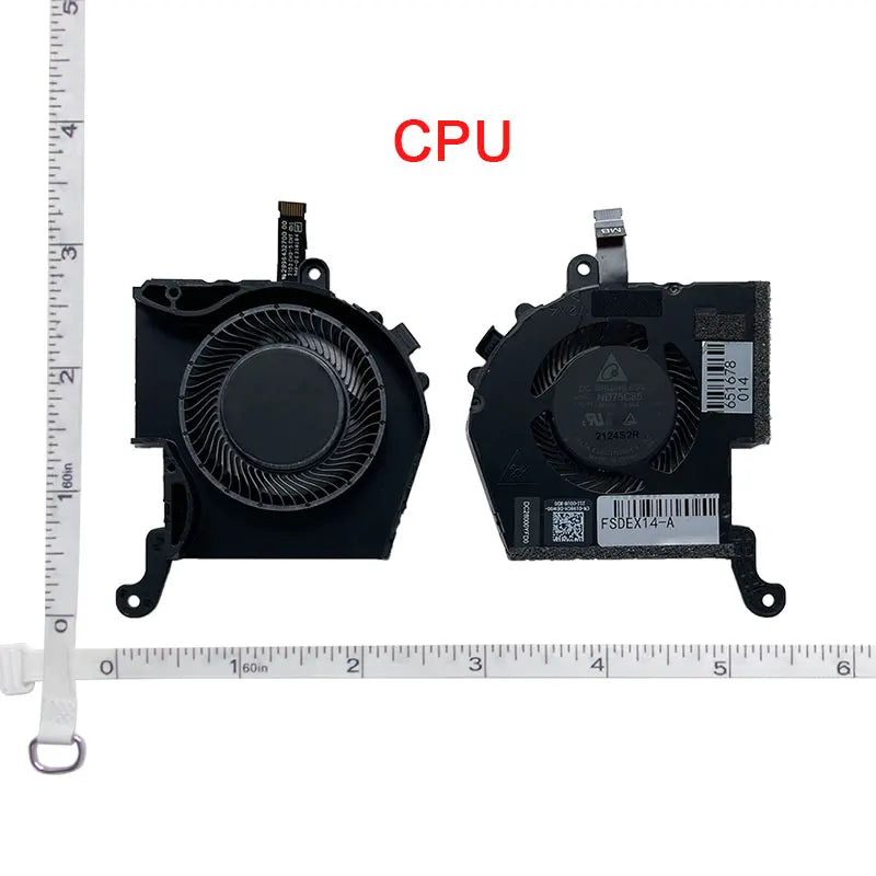 New Laptop CPU CPU Cooling Fan For DELL Alienware x14/X14 R1 P150G002 X17 R1 X17 R2 0X63JW 09DNWT 0HD5CJ 0XVCHN 0198CH 05PF30  Dell Laptop repair parts