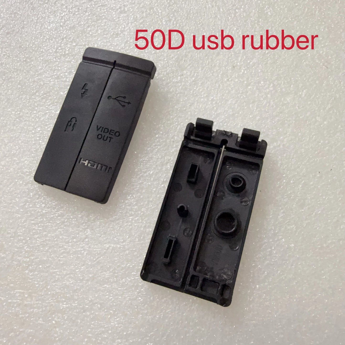 1 pcs NEW For Canon EOS 50D VIDEO OUT / HDMI / USB / DC IN Rubber Camera Repair Part Digital Camera repair parts