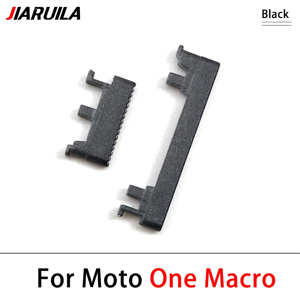 10Pcs, New For Motorola Moto One Action Vision Hyper Macro Fusion Plus Power Volume Side Button Key Replacement Parts Motorola phone repair parts