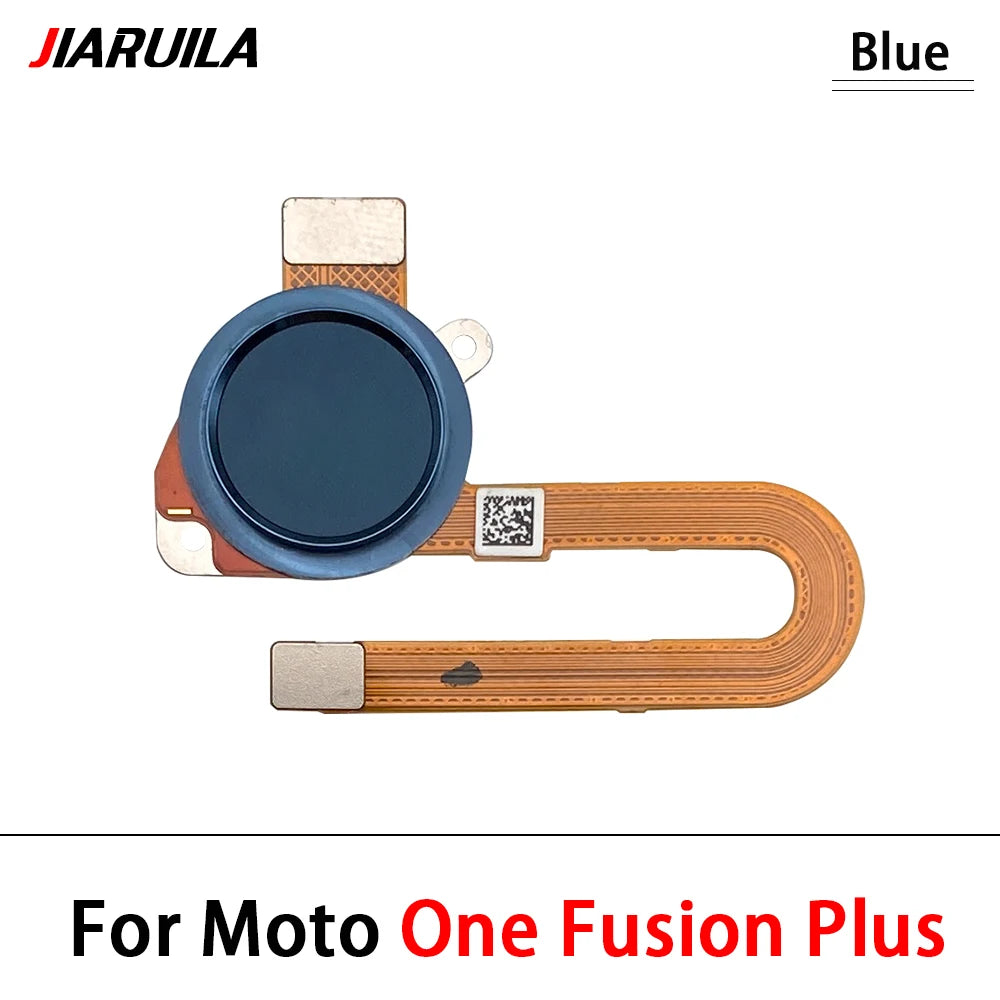 10Pcs, New For Motorola Moto One Vision Action Hyper Macro Fusion Plus Home Button FingerPrint Touch ID Sensor Flex Cable Motorola phone repair parts