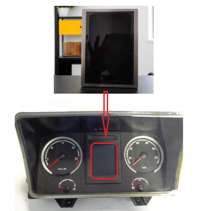 LCD Display For Scania G-Series 2004 R-Series 2004-2016 Instrument Cluster 2303199 2195583, 2627466, 2491744 Other Brand tablet repair parts