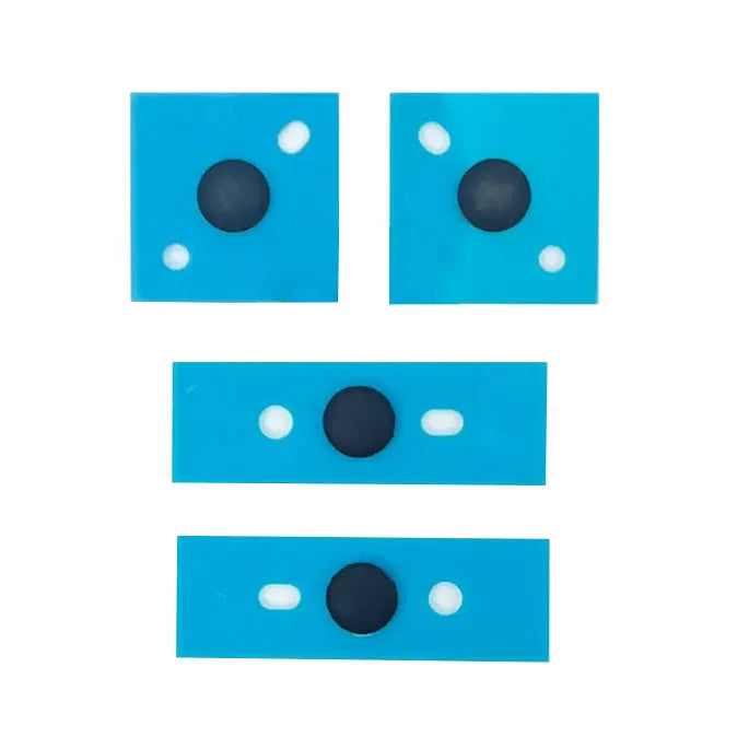 Anti Slip Rubber Feet For Surface Laptop 3 4 5 6 Bottom Case Foot Pad 1872 1868 1952 1867 1950 1958 Sliver Gold Ice Blue Black Game console repair parts