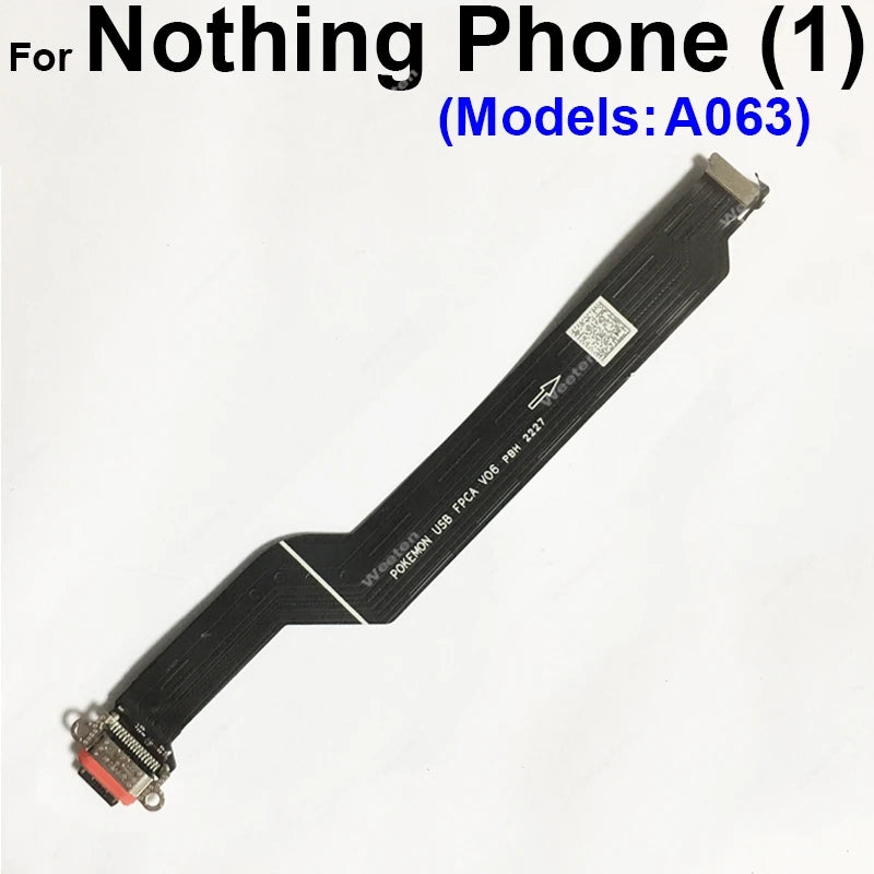USB Charger Port Flex Cable For Nothing Phone 1 2 2A Motherboard Flex Cable Mainboard LCD Screen Flex Cable Connector Parts  Other Brand phone repair parts